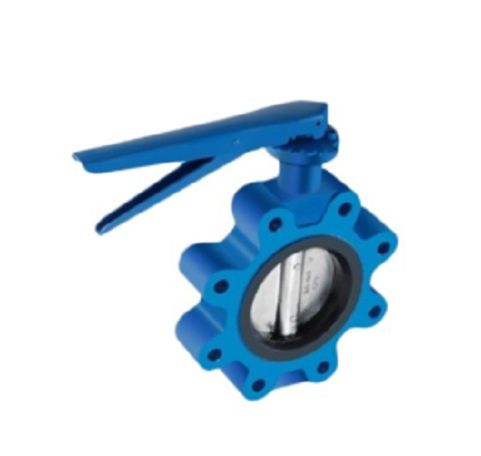 Cair 1.1 inch Lever Cast Iron Butterfly Valve ANSI B16.5 Class 150_0